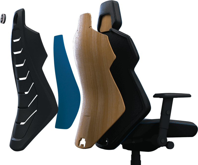 support core backforce comfort back-up patche chair dual one syncseat Gamer wooden.png